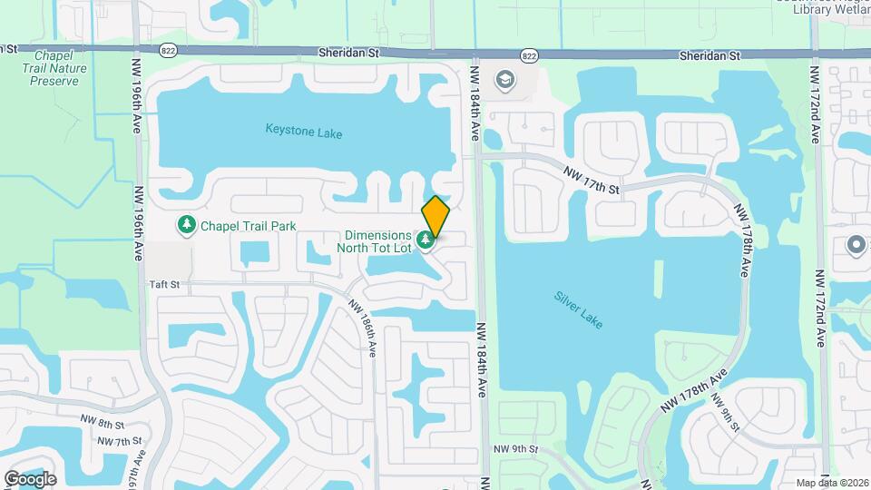 18493 NW 21st St Map and Location Details