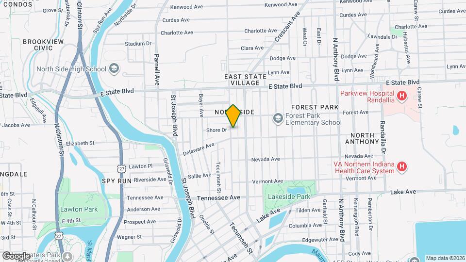 1914 Kentucky Ave Map and Location Details