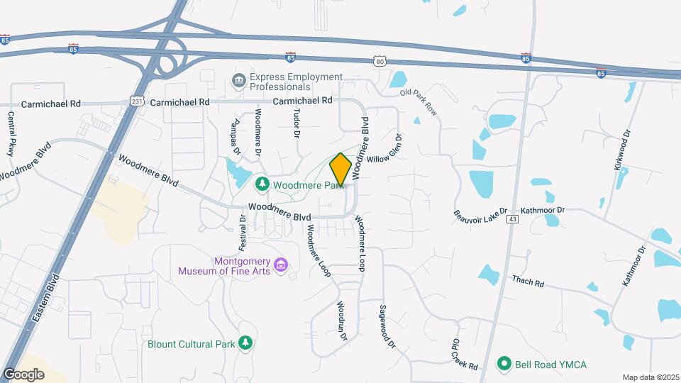 1508 Westminster Dr Map and Location Details