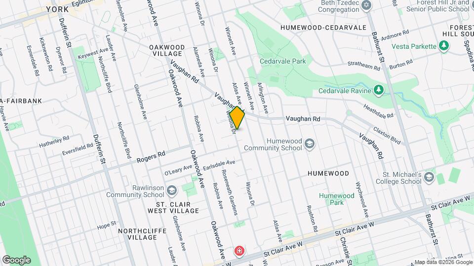 403 Winona Dr Map and Location Details