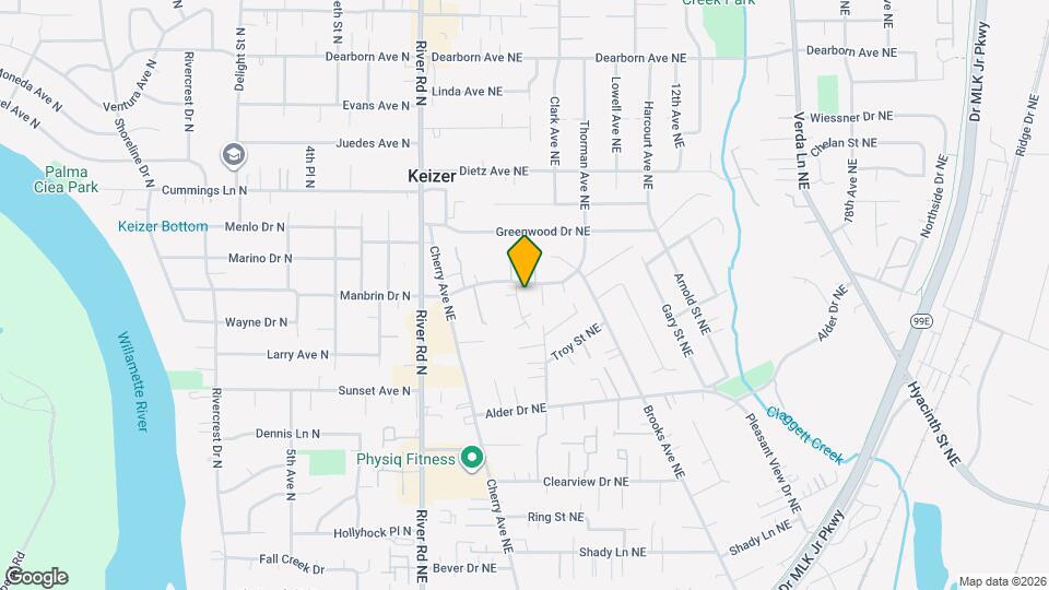 4282 Meadowbrook Ct NE Map and Location Details