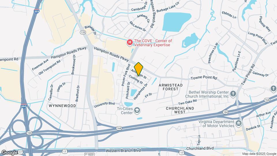 2166 Humphreys Dr Map and Location Details