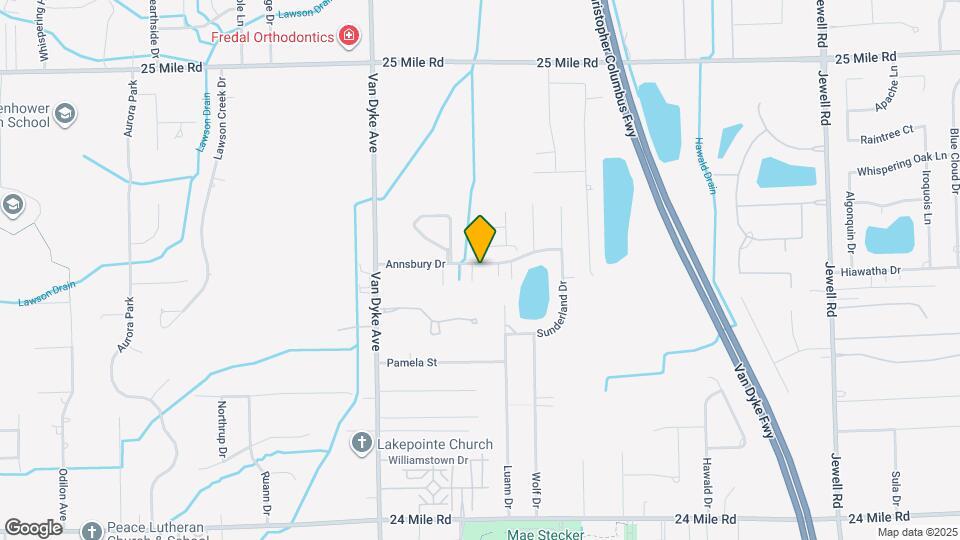 8424 Annsbury Dr Map and Location Details