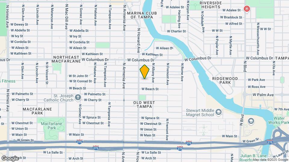 2135 W St Conrad St Map and Location Details