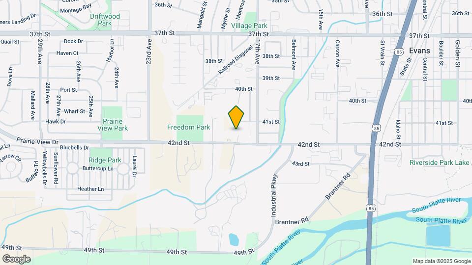 4165 Meadowview Ct Map and Location Details