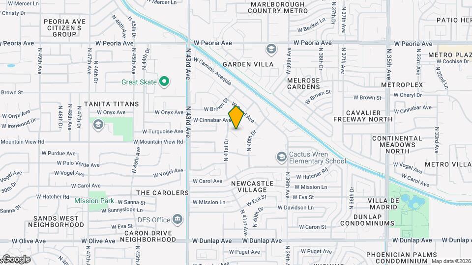 4120 W Ironwood Dr, Unit 311 Map and Location Details