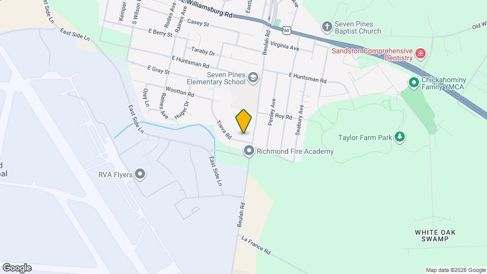 320 Treva Rd Mapa y Detalles de la Ubicación