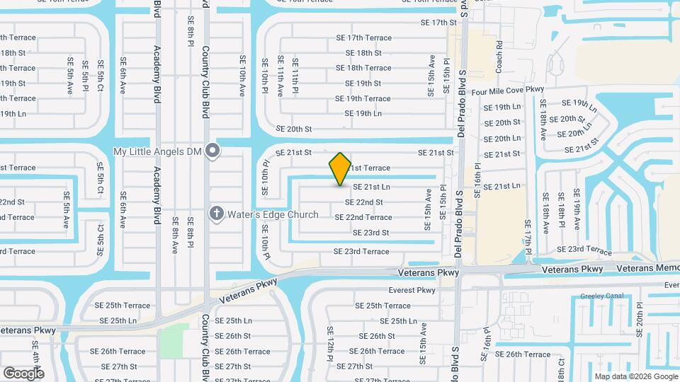 1214 SE 21st Ln Map and Location Details