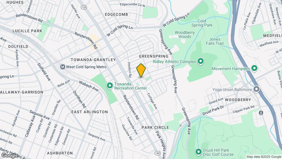 2535 Shirley Ave Map and Location Details