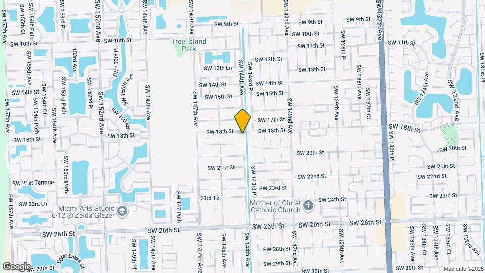 1820 SW 144th Ave Map and Location Details