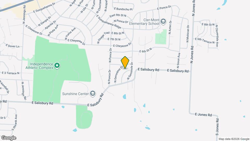 412 N Cochise Dr Map and Location Details