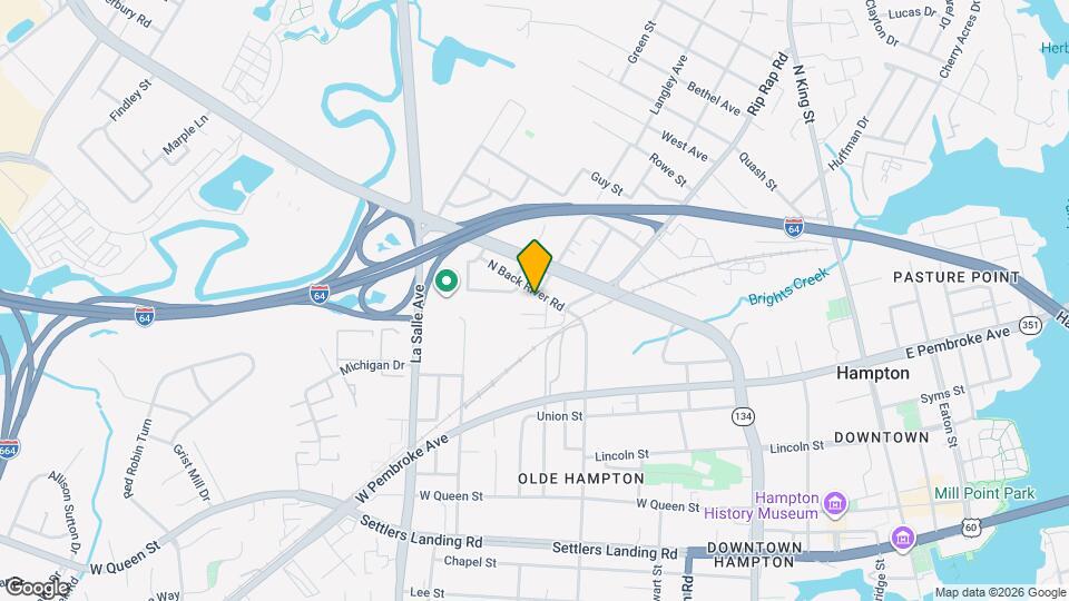 703 N Back River Rd Map and Location Details