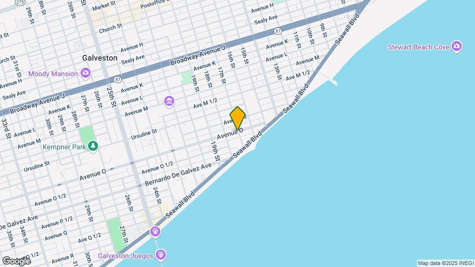 1701 17th St Map and Location Details