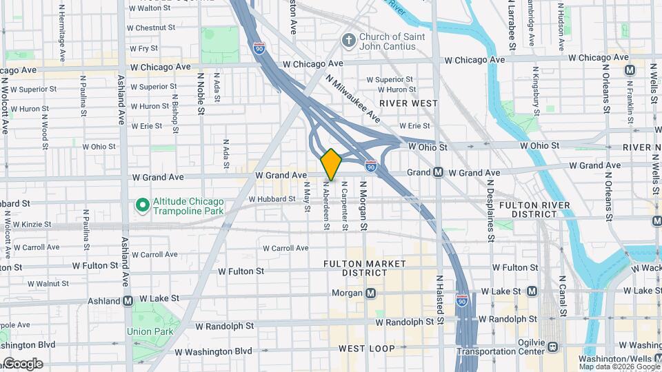 457 N Aberdeen St Mapa y Detalles de la Ubicación