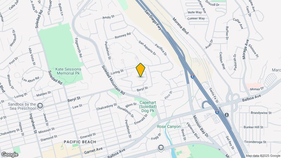 2463 Wilbur Ave Map and Location Details