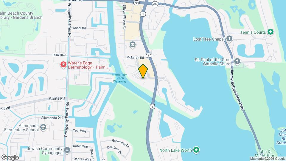 336 Golfview Rd, Unit 1110 Map and Location Details