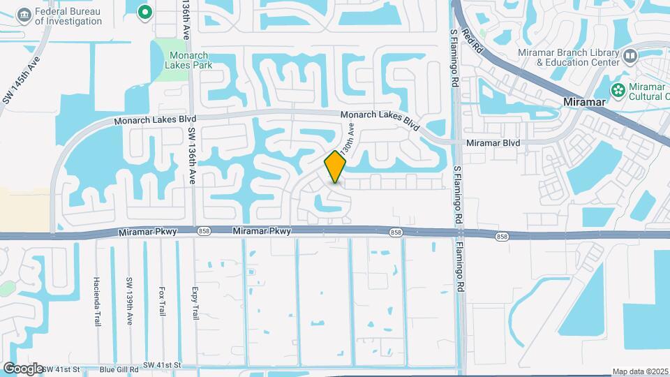 12881 SW 30th St Map and Location Details