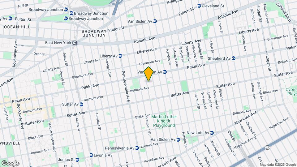 301 Wyona St Map and Location Details