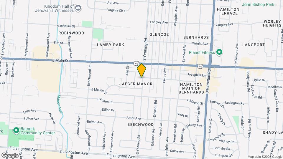 985 S Yearling Rd Map and Location Details