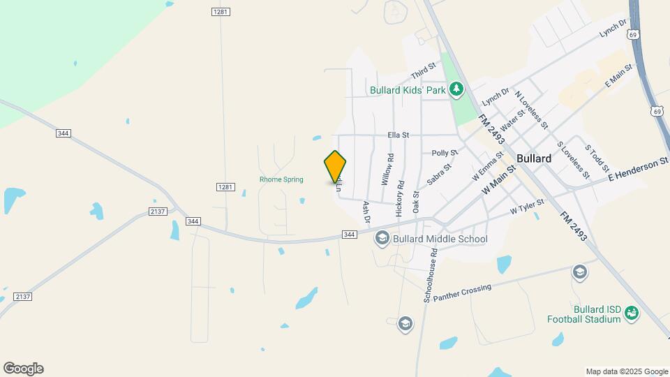 939 Redbud Ln Map and Location Details