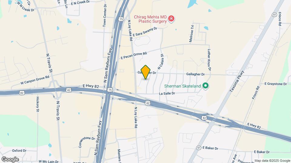3202 Burgandy Dr Map and Location Details