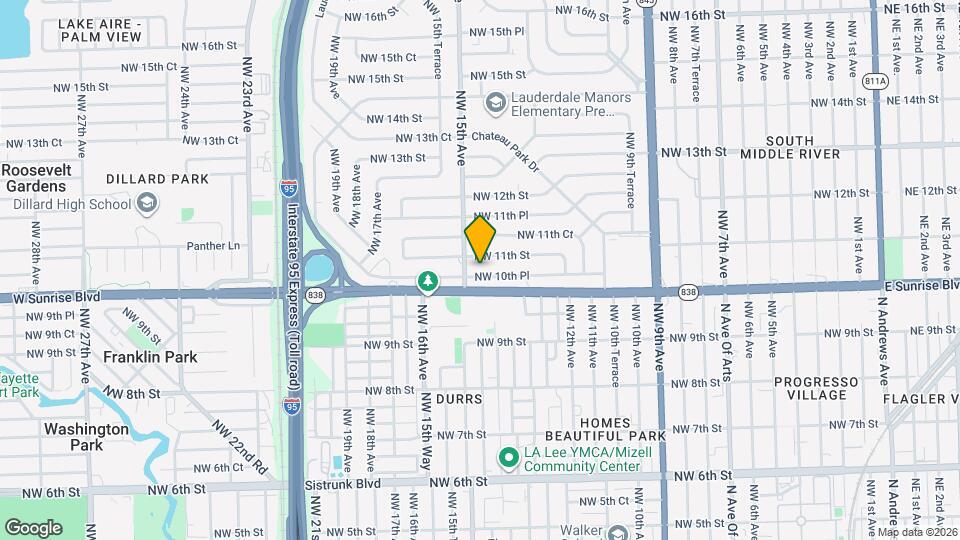 1425 NW 10th Pl Map and Location Details