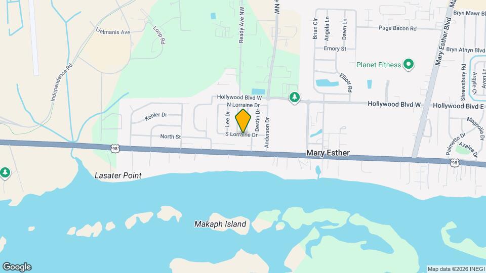 221 S Lorraine Dr Map and Location Details