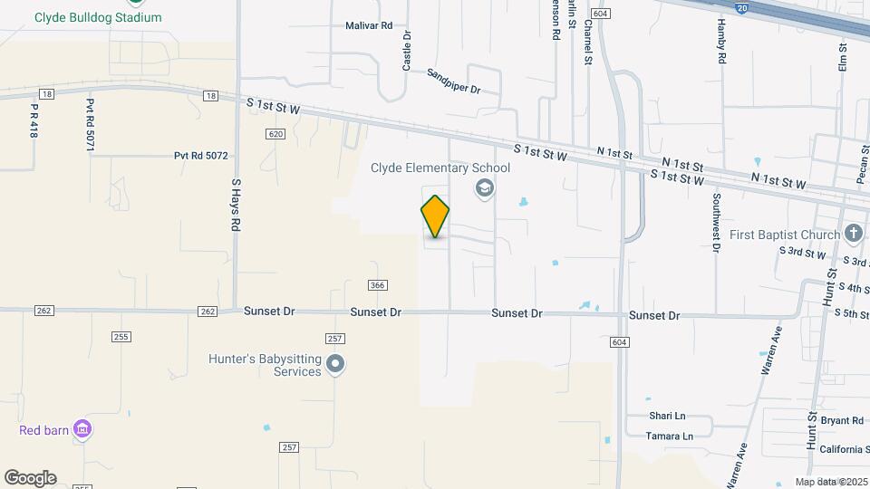 1709 Friar Ct Map and Location Details