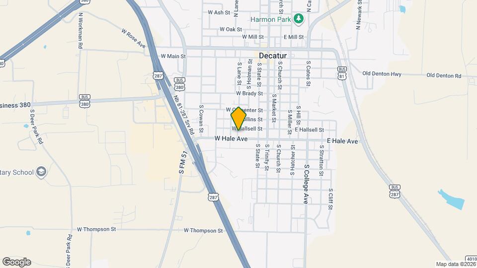 901 S Lane St Map and Location Details