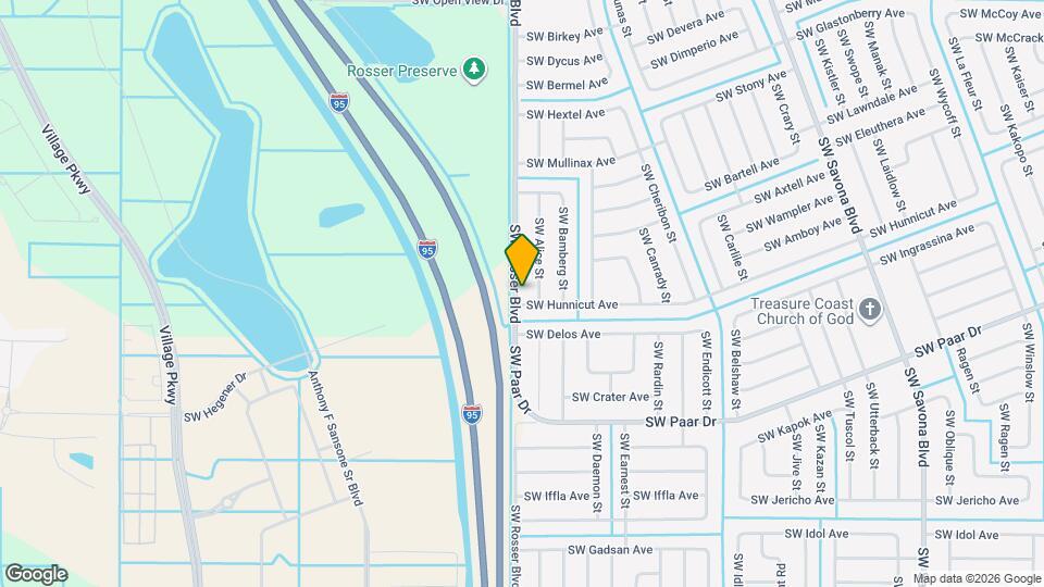 4081 SW Rosser Blvd Map and Location Details