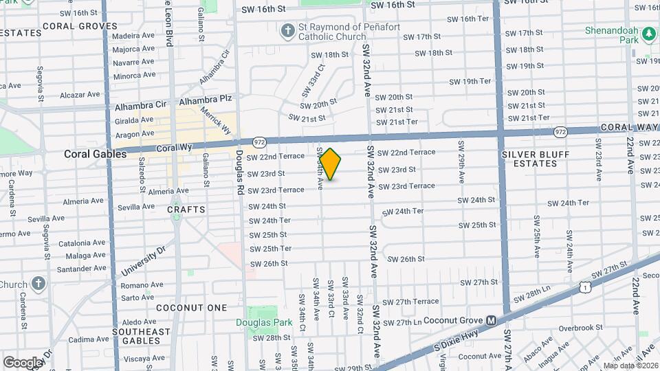 3353 SW 23rd Terrace Map and Location Details