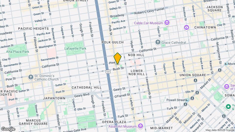 1314-1326 Polk St Map and Location Details