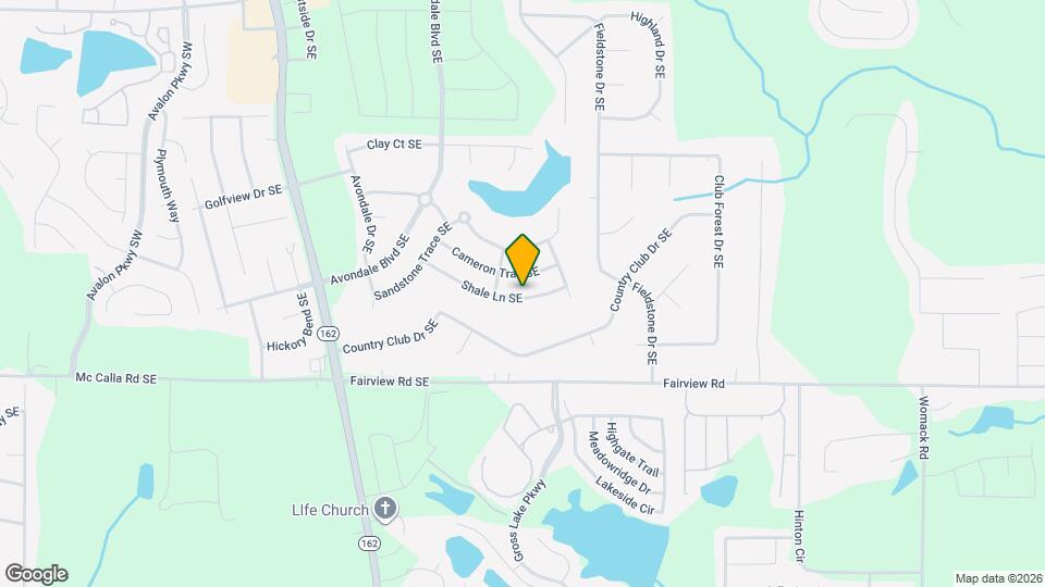 3663 Shale Ln SE Mapa y Detalles de la Ubicación