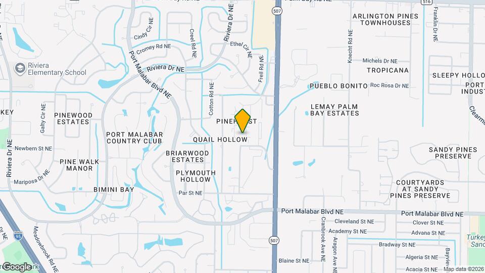 2624 Tree Ridge Ln NE Map and Location Details