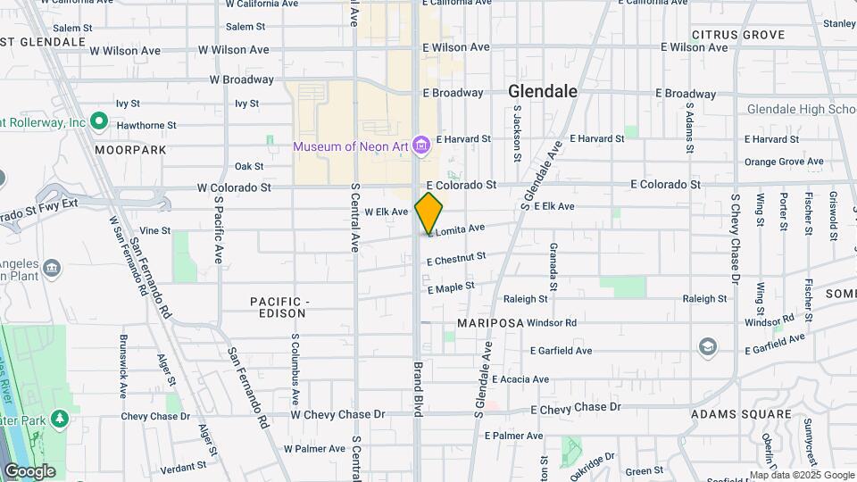 104 E Lomita Ave, Unit lomita arms Map and Location Details