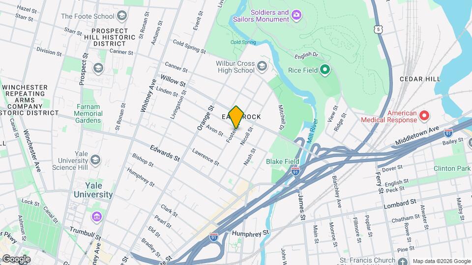 119 Foster St, Unit Floor 1 Map and Location Details