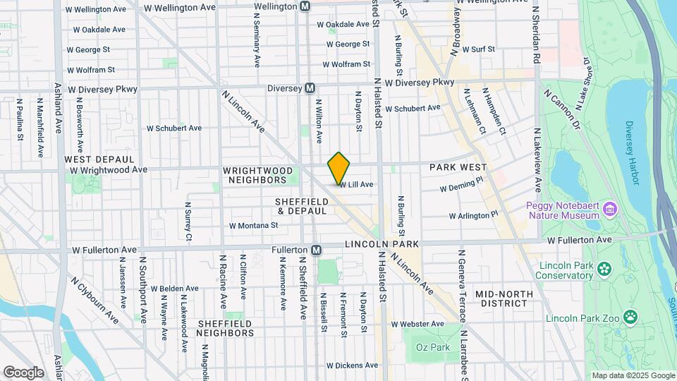 863 W Lill Ave-Unit -#3 Map and Location Details