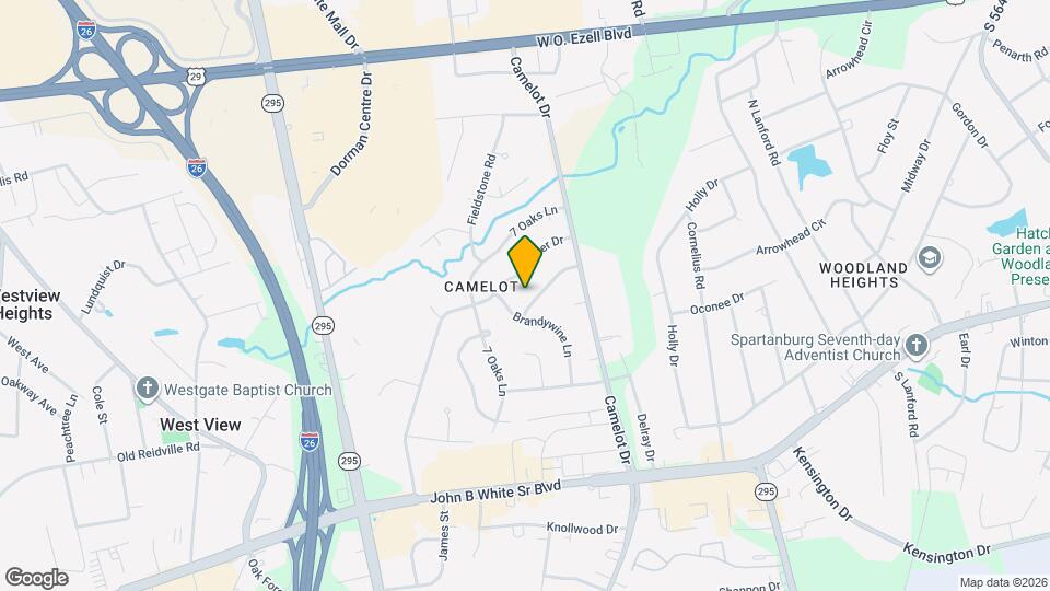 116 Mountainbrook Ln Map and Location Details