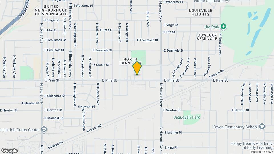 1507 N Florence Ave Map and Location Details