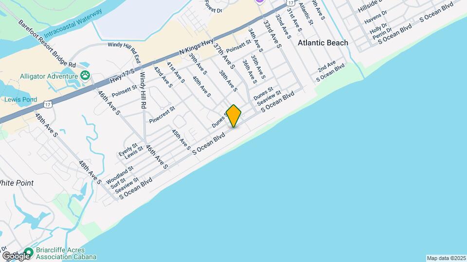 4005 S Ocean Blvd Map and Location Details