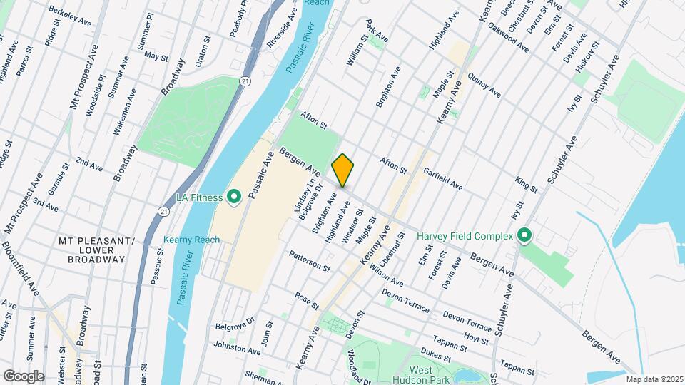 98 Bergen Ave Map and Location Details