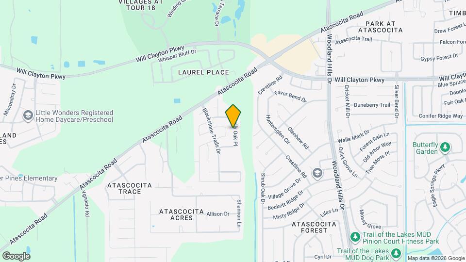 17507 Solly Oak Pl Map and Location Details