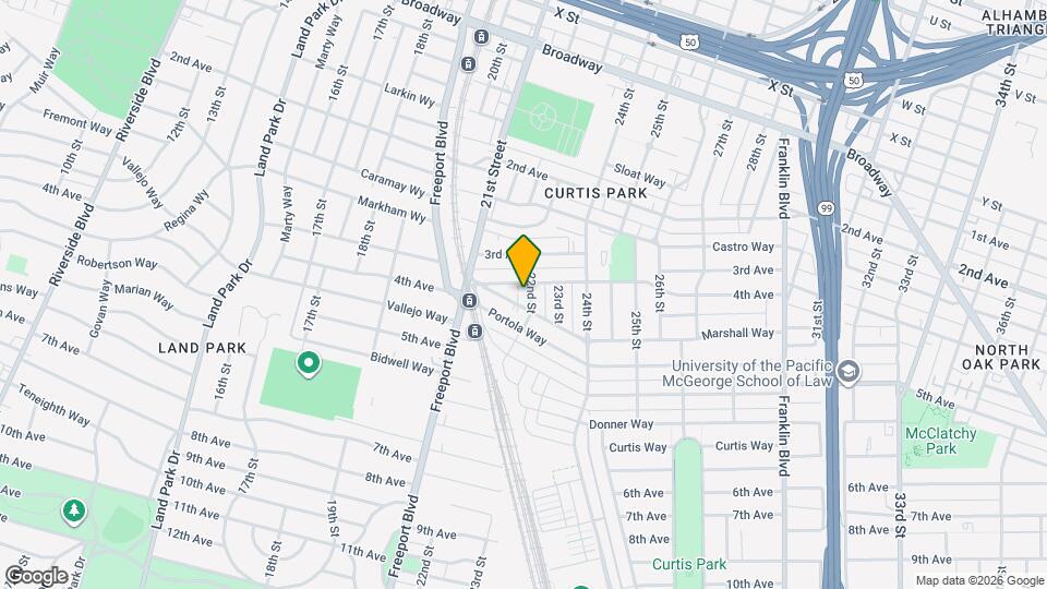 2916 22nd St Map and Location Details