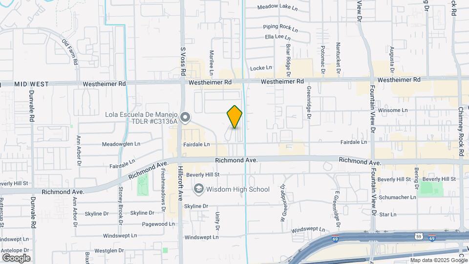 2923 El Fenice Ln Map and Location Details