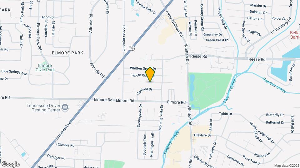 6651 Elmore Woods Cove Map and Location Details
