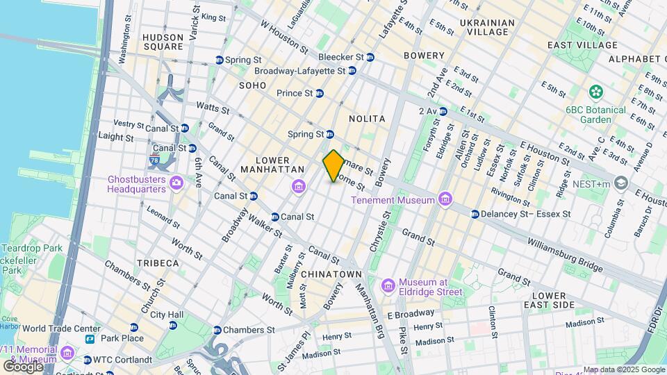 170 Mulberry St Mapa y Detalles de la Ubicación