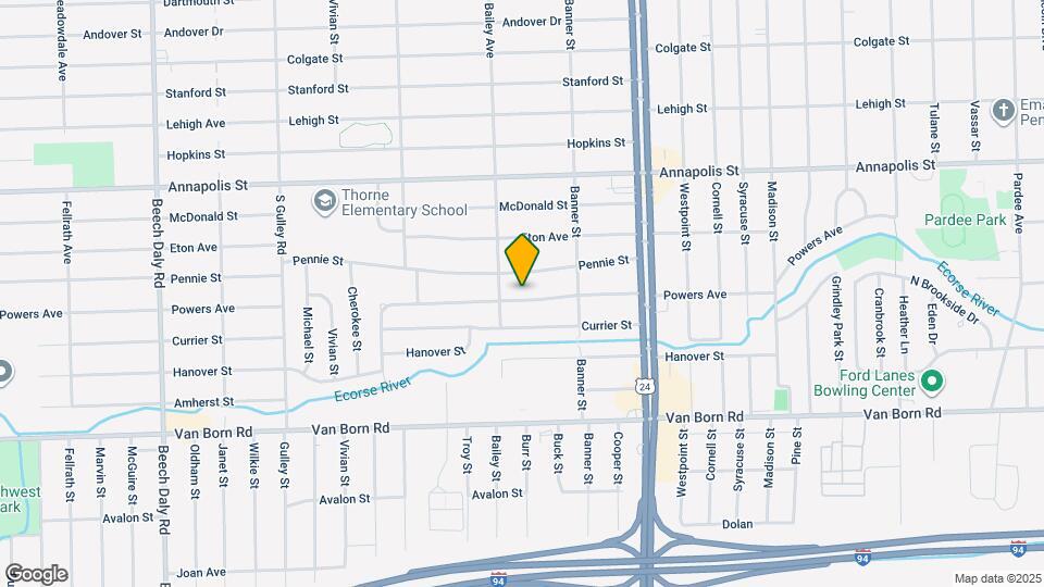 24414 Powers Ave Map and Location Details