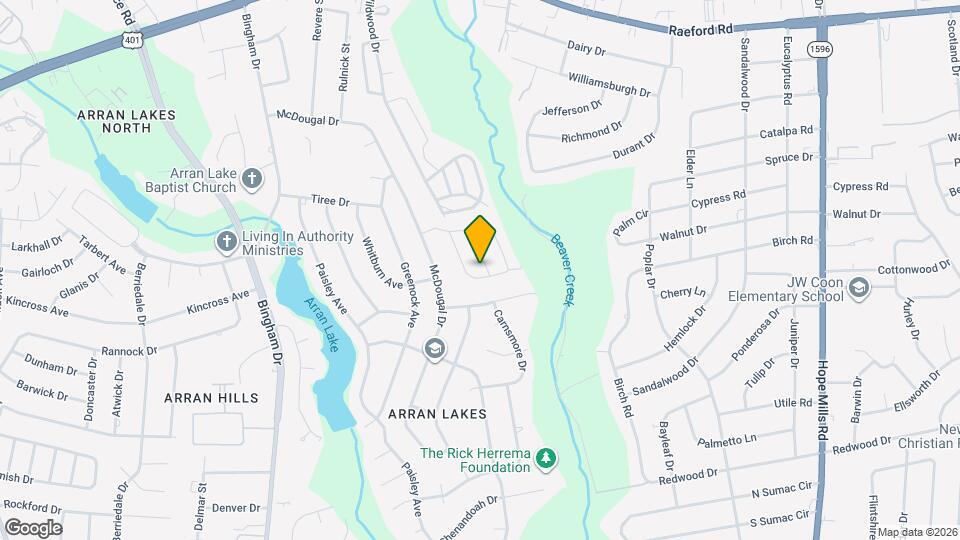 1436 Tangora Ln Map and Location Details