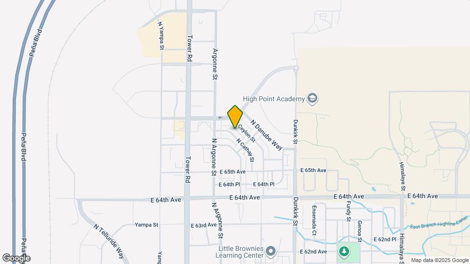 6634 N Cathay St Map and Location Details