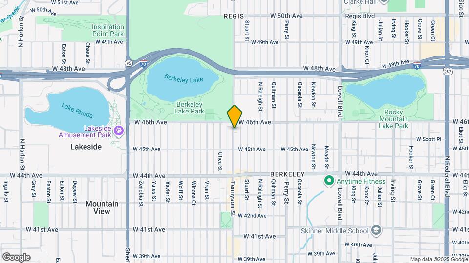 akin Tennyson Mapa y Detalles de la Ubicación